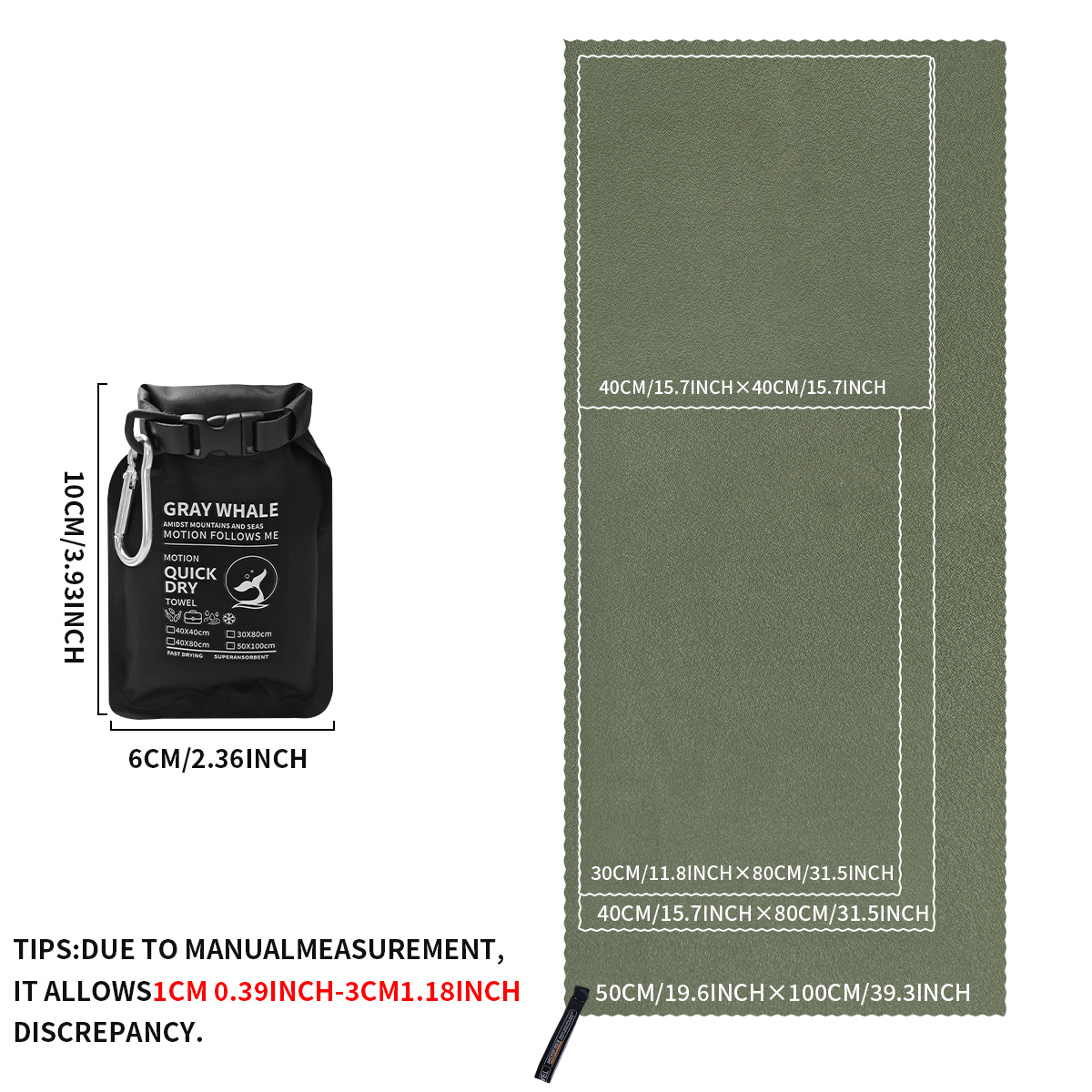 Ręcznik szybkoschnący - superc – Beach Towel Large recenzja i cena
