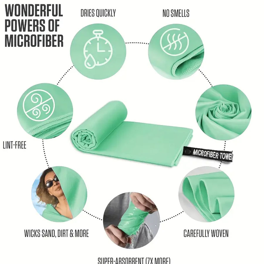 Ręcznik plażowy oversize, grub – Beach Towel Large recenzja i cena